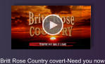 Britt Rose Country covert-Need you now